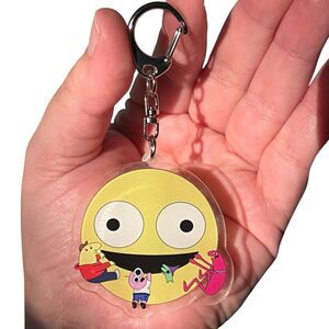 Smiling Friends Keychain